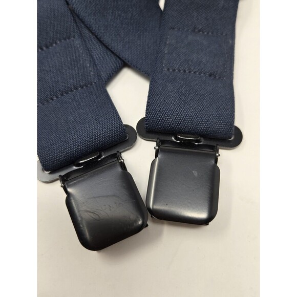 DULUTH TRADING CO REGULAR SIDE CLIP SUSPENDERS LOT OF 3 NAVY BLACK KHAKI MENS OS - Picture 7 of 16
